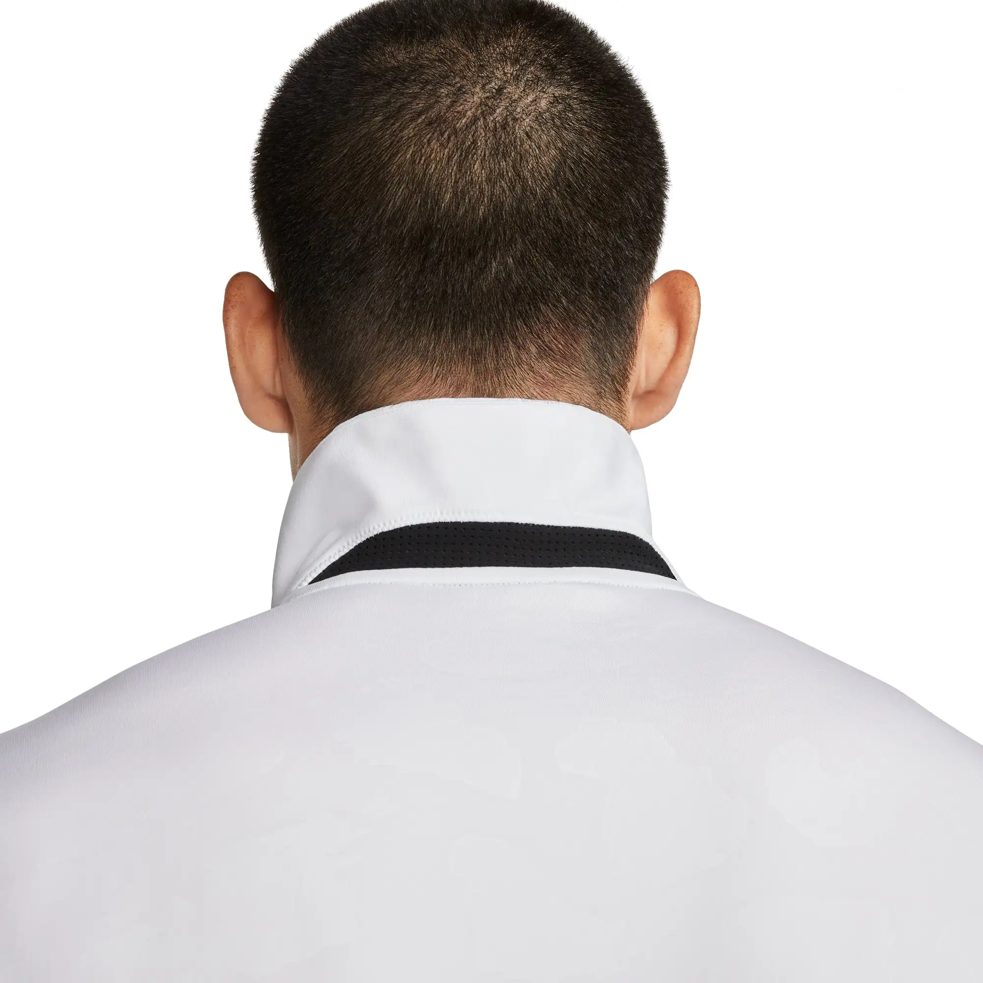 Nike Golf Nike Dri-FIT Vapor GRFX White Mens Golf Polo - Image 3