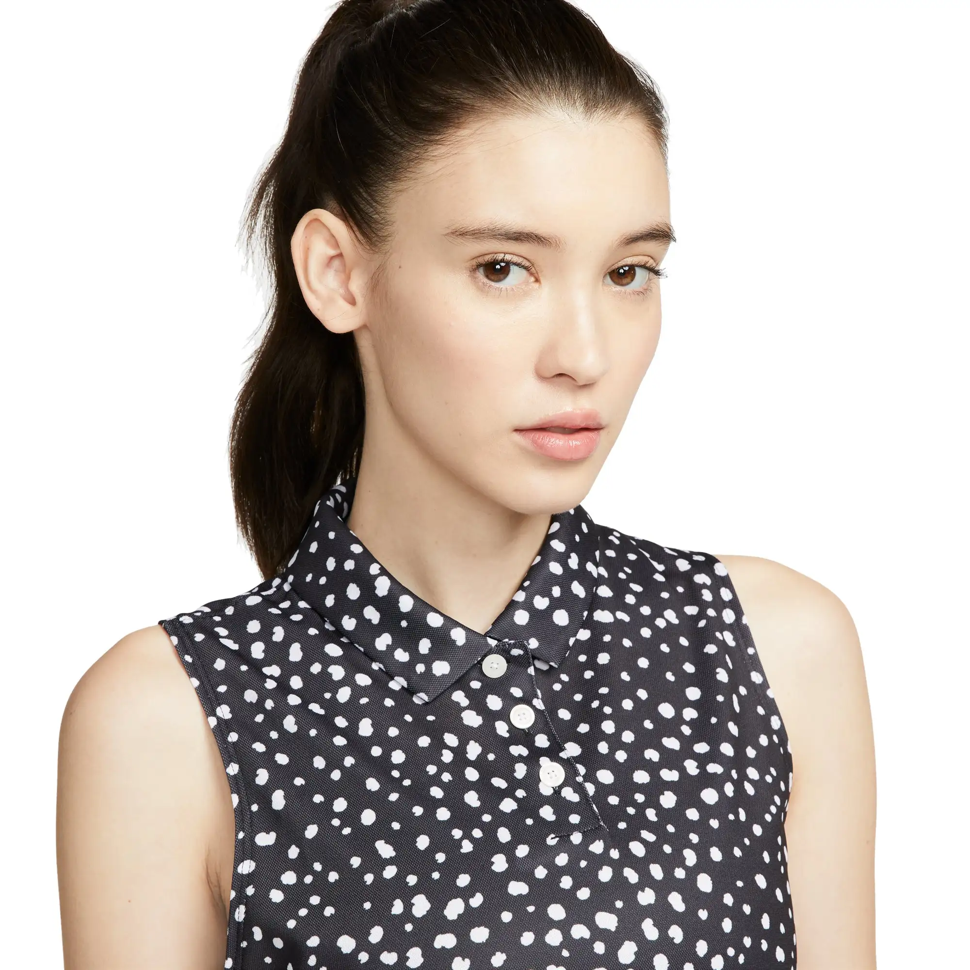 Nike Golf Nike Dri-FIT Victory HO Printed Womens Golf Polo - Image 2