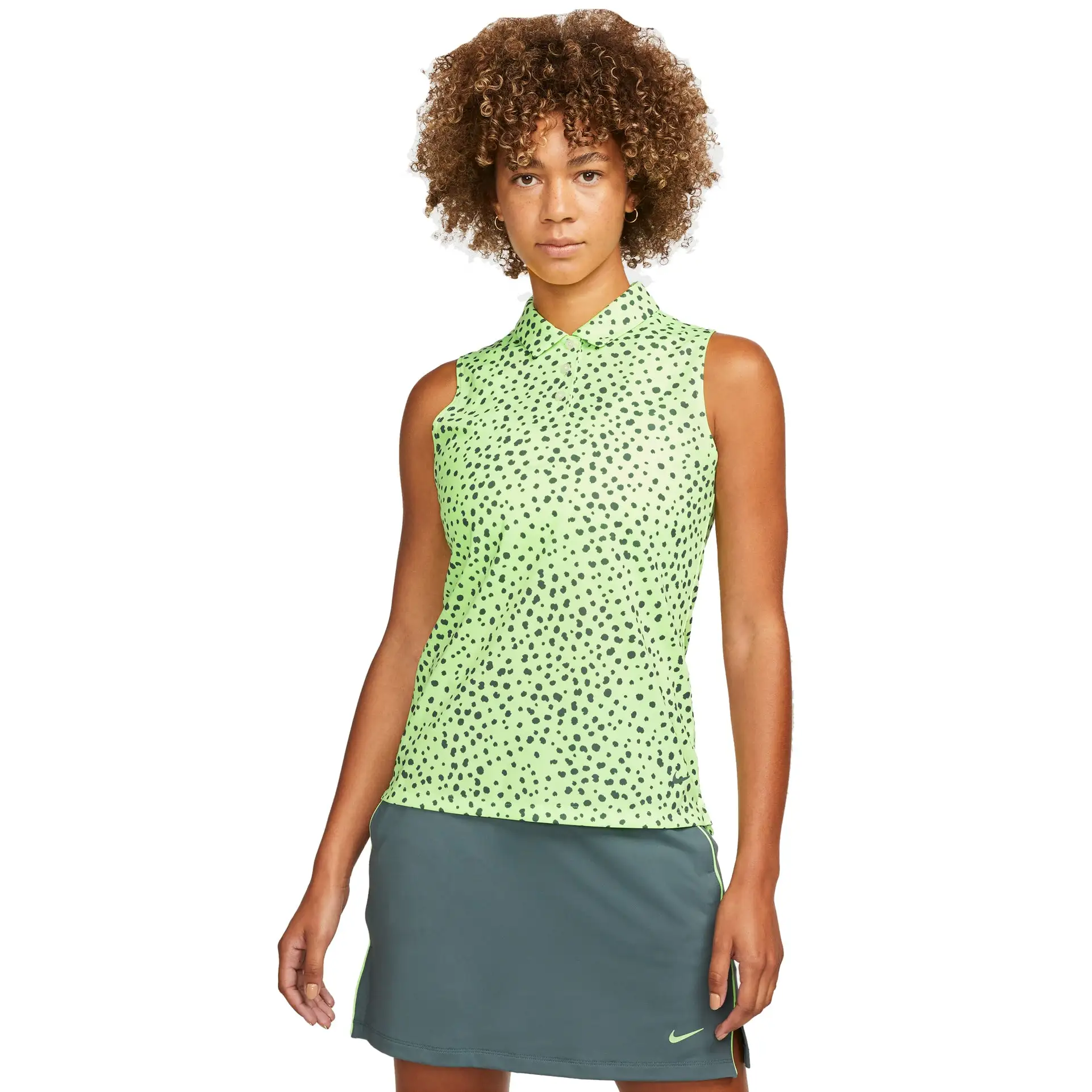 Nike Golf Nike Dri-FIT Victory HO Printed Womens Golf Polo - Image 3