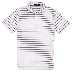 Polo Ralph Lauren RLX Ralph Lauren Lightweight Airflow Sunset Red Multi Mens Golf Polo