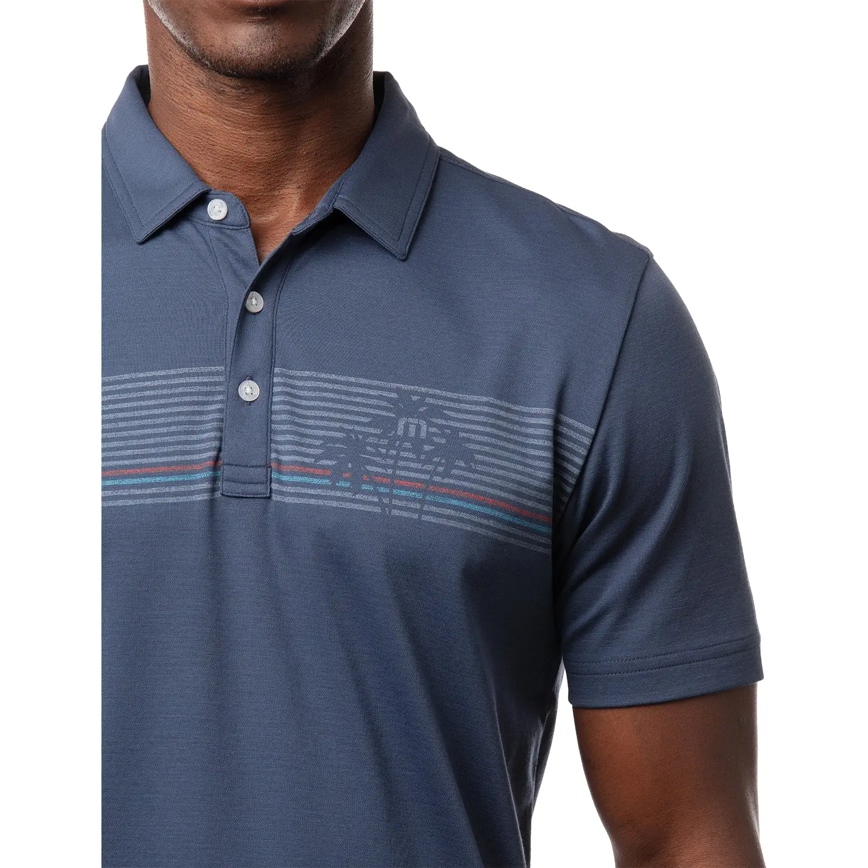 TravisMathew Private Pool Mens Golf Polo - Image 3