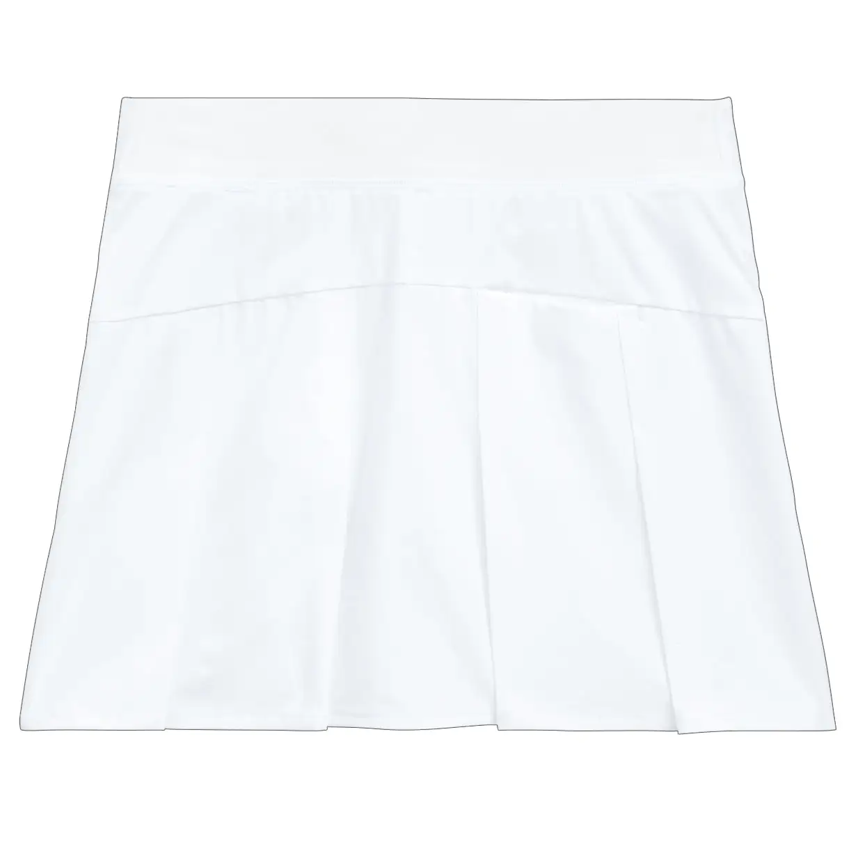 Polo Ralph Lauren Polo Golf Ralph Lauren Aim Solid White Girls Golf Skort - Image 2