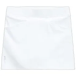 Polo Ralph Lauren Polo Golf Ralph Lauren Aim Solid White Girls Golf Skort