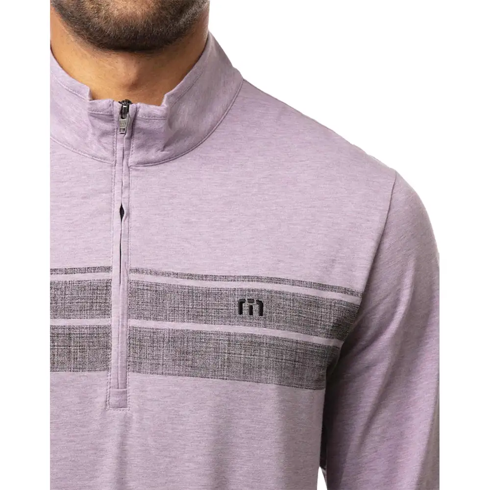 TravisMathew Fleeced Mens Golf 1/4 Zip - Image 2