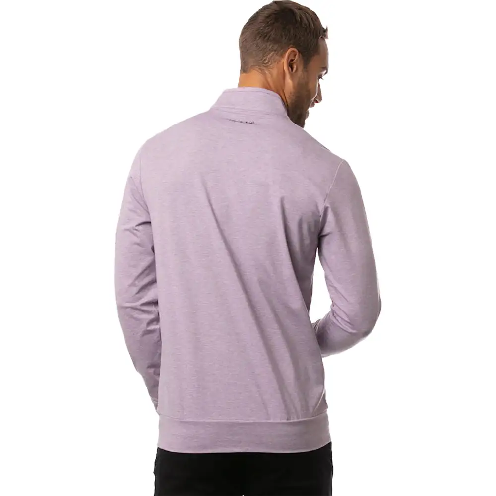 TravisMathew Fleeced Mens Golf 1/4 Zip - Image 3