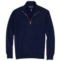 Polo Ralph Lauren Polo Golf Ralph Lauren Fine Gauge Terry Mock Neck French Navy Mens Golf 1/2 Zip