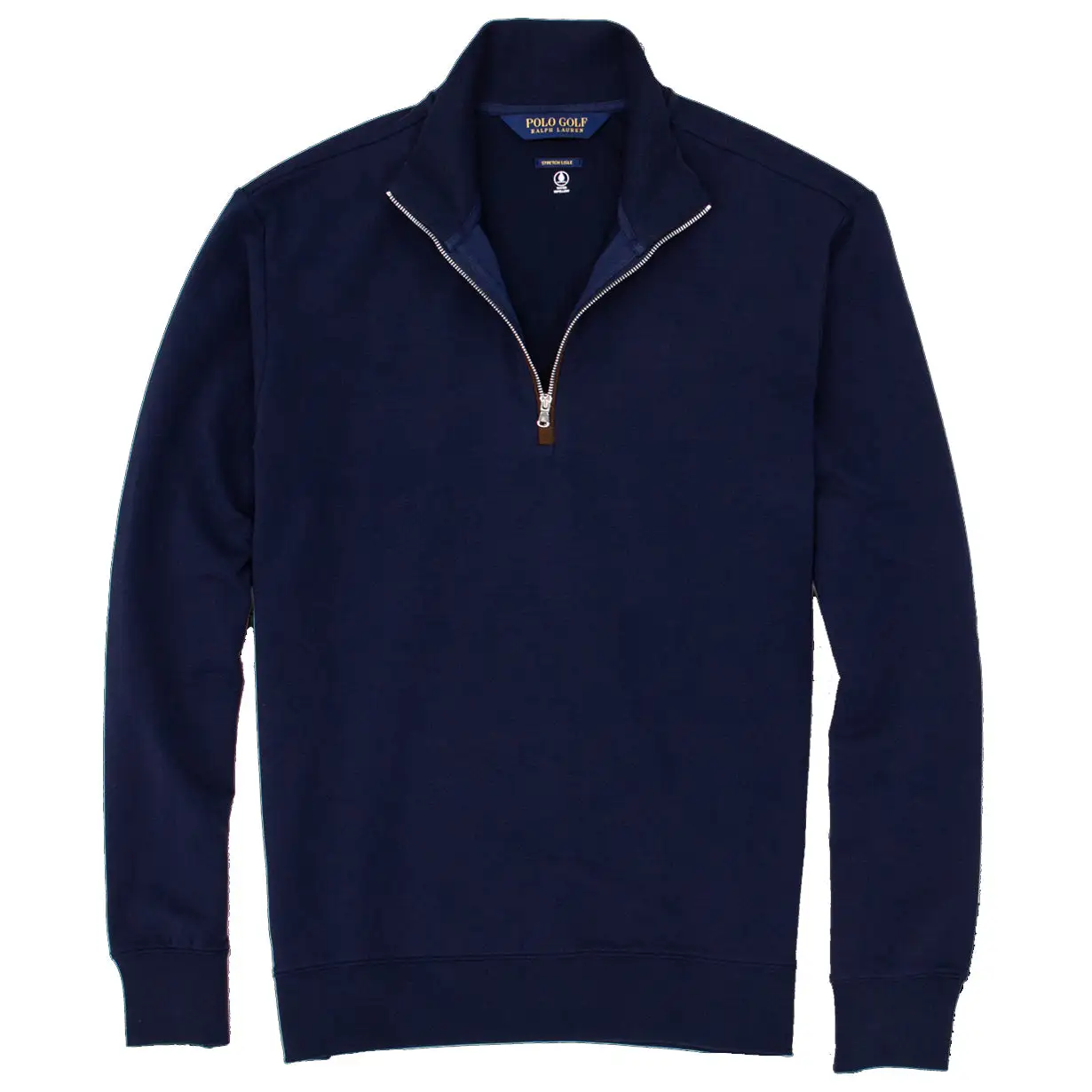 Polo Ralph Lauren Polo Golf Ralph Lauren Fine Gauge Terry Mock Neck French Navy Mens Golf 1/2 Zip