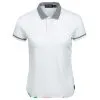 Polo Ralph Lauren Polo Golf Ralph Lauren Performance Pique Shirt Tail White Womens Golf Polo