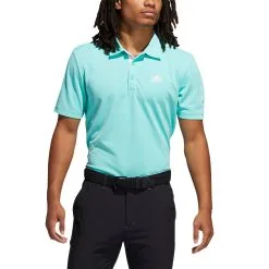 Adidas Golf Adidas Advantage Novelty Heathered Mens Golf Polo