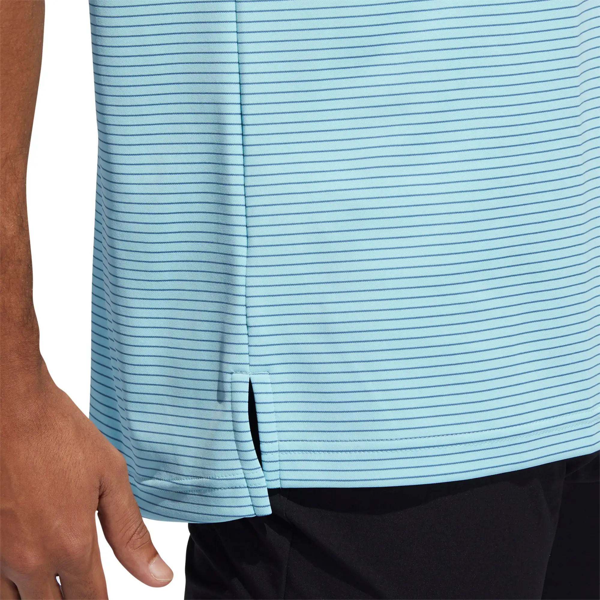 Adidas Golf Adidas Two-Color Club Stripe Mens Golf Polo - Image 3