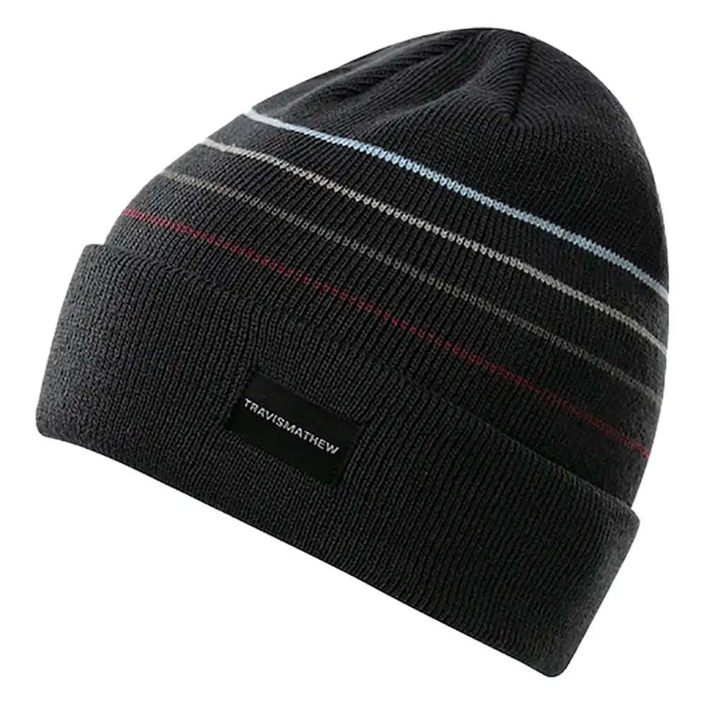 TravisMathew Madlibs Mens Golf Beanie - Image 2