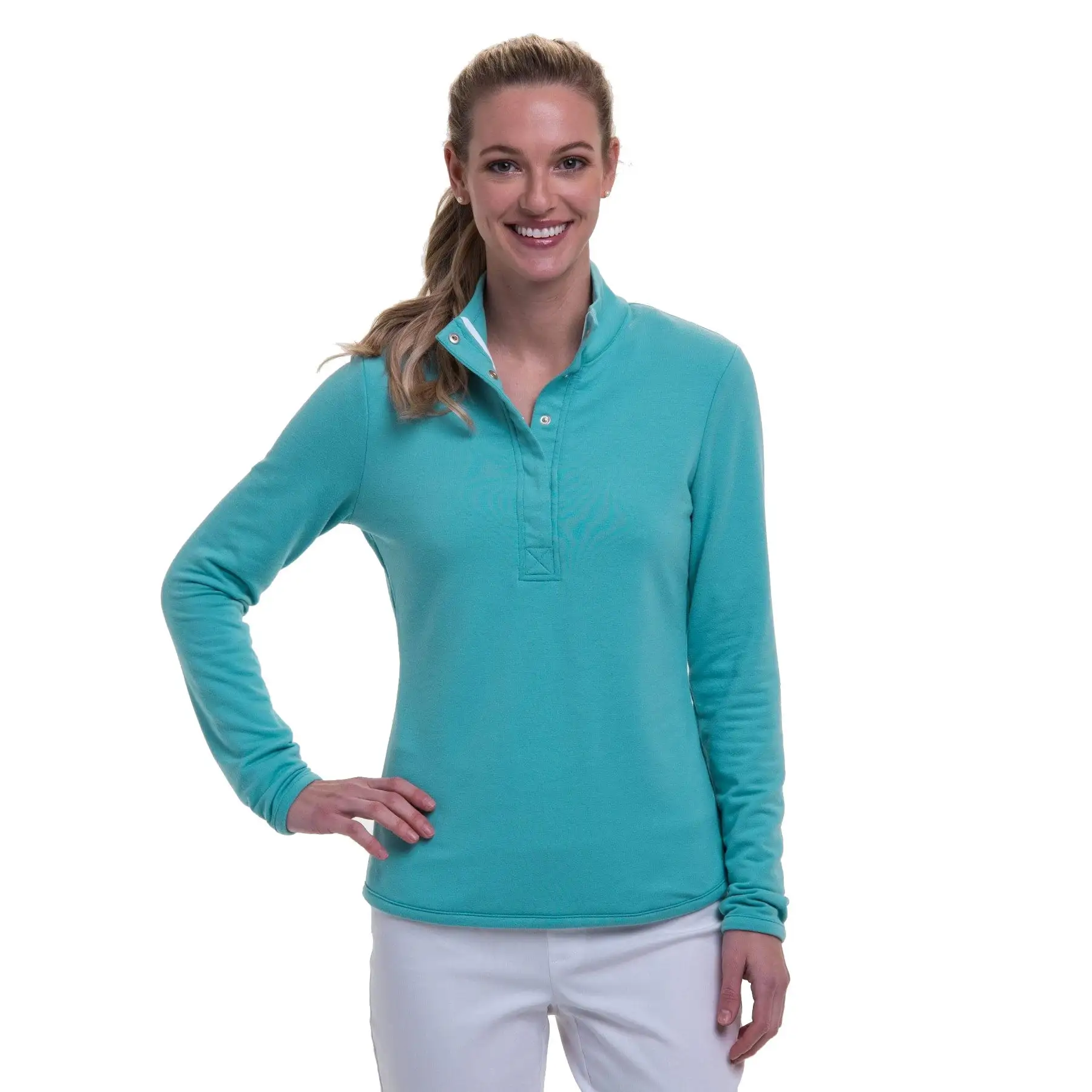Fairway & Greene Kate Old School Womens Golf Sweatshirt - Image 3