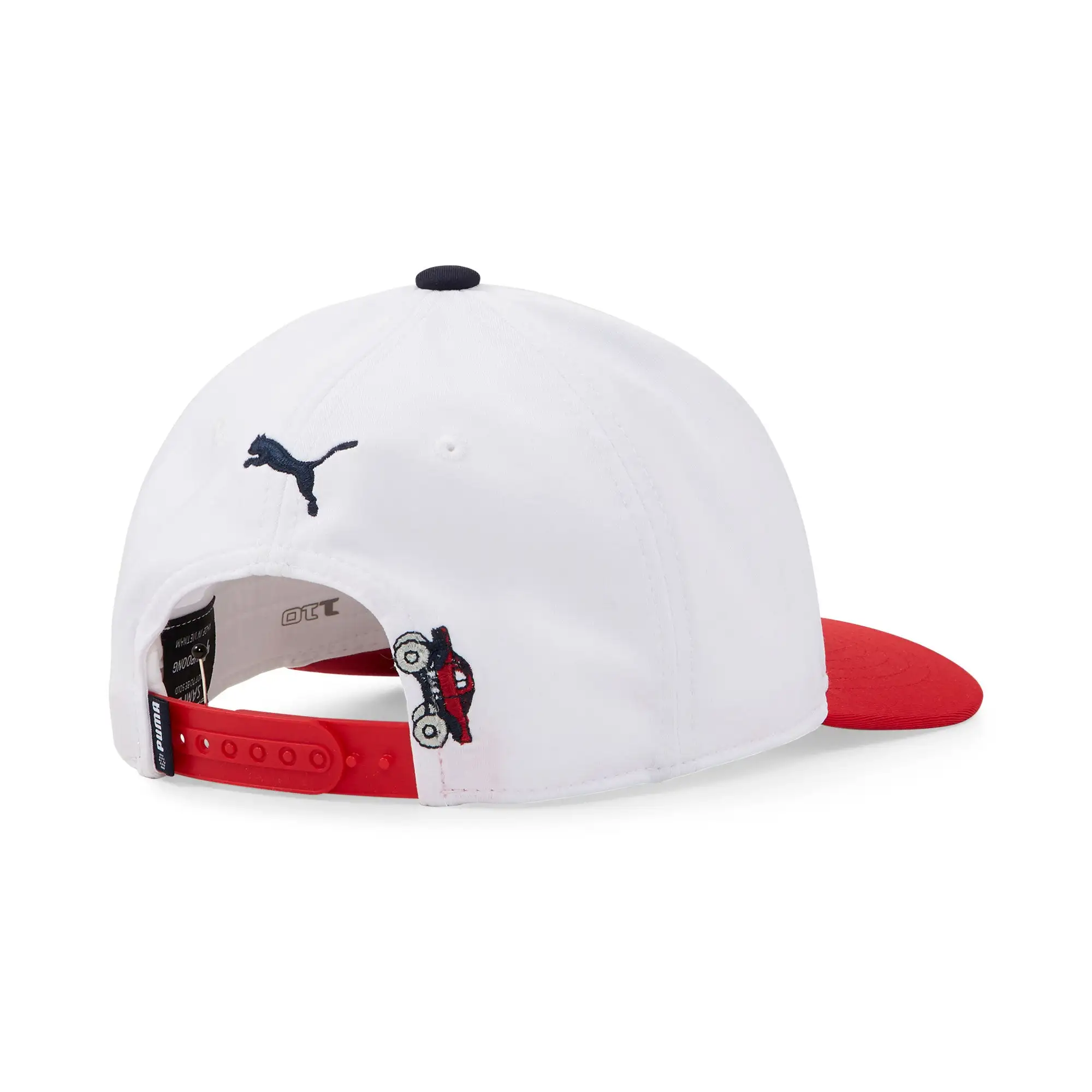 PUMA Golf Puma Dino-Mite P Snapback White Junior Golf Hat - Image 2