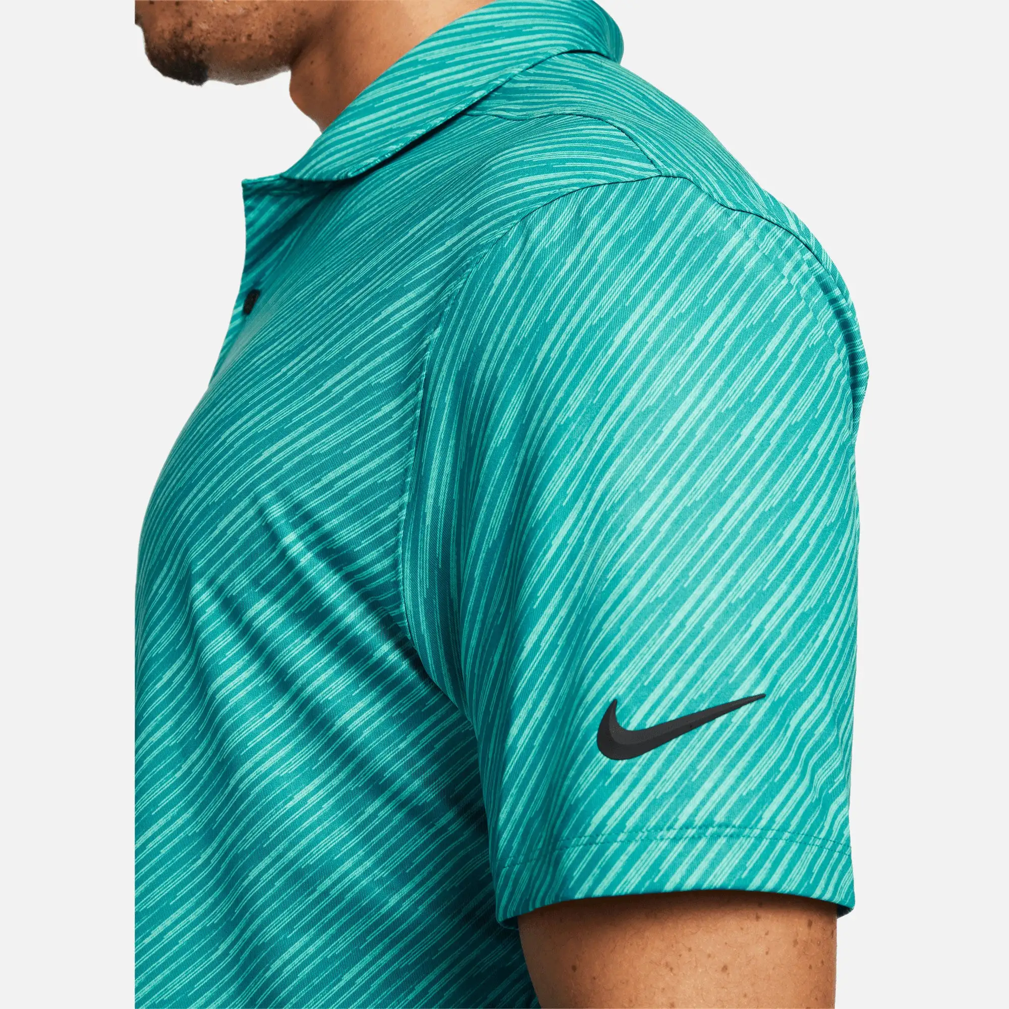 Nike Golf Nike Dri-FIT Vapor Stripe OLC Mens Golf Polo - Image 5