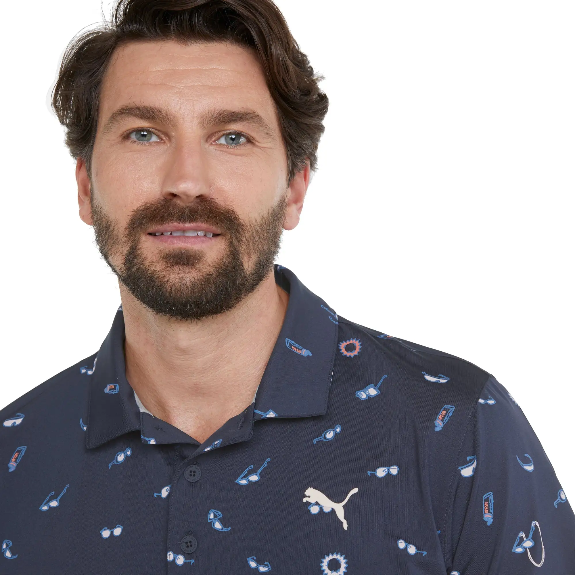 PUMA Golf Puma MATTR Sunnies Mens Golf Polo - Image 2