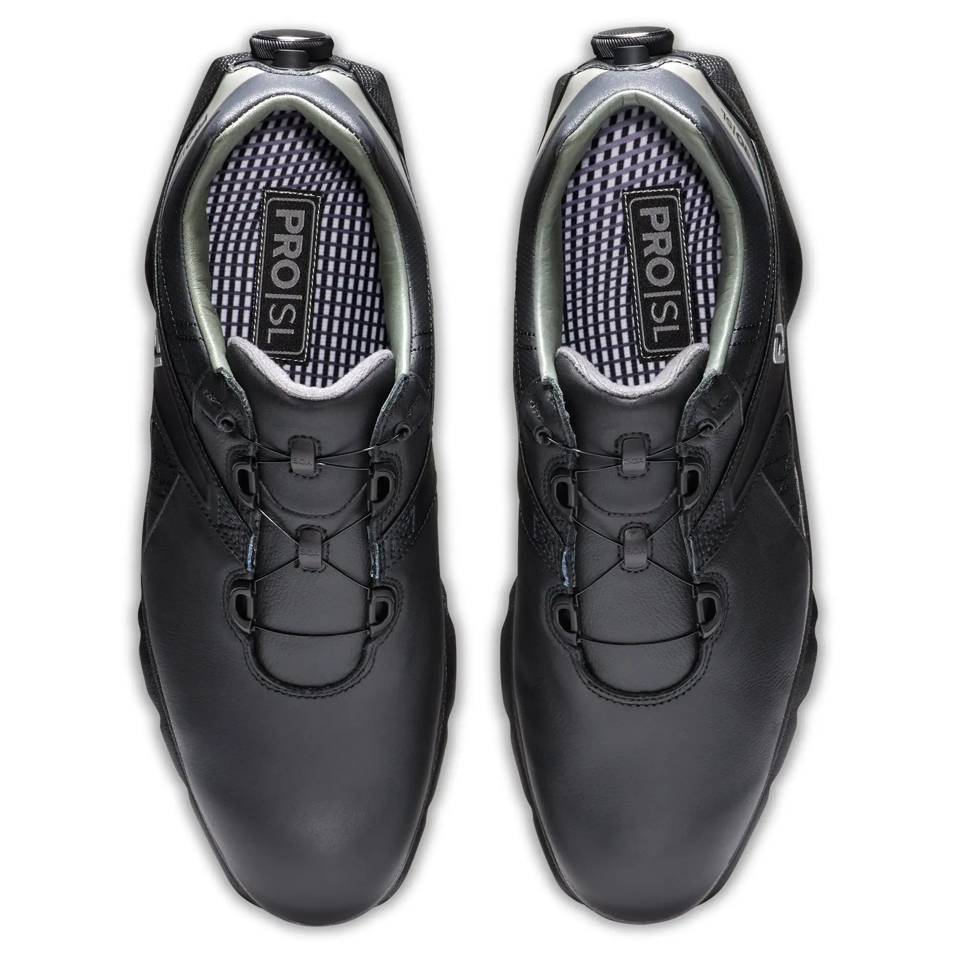FootJoy Pro SL BOA Black Mens Golf Shoes - Image 2