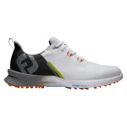 FootJoy Fuel White Black Mens Golf Shoes