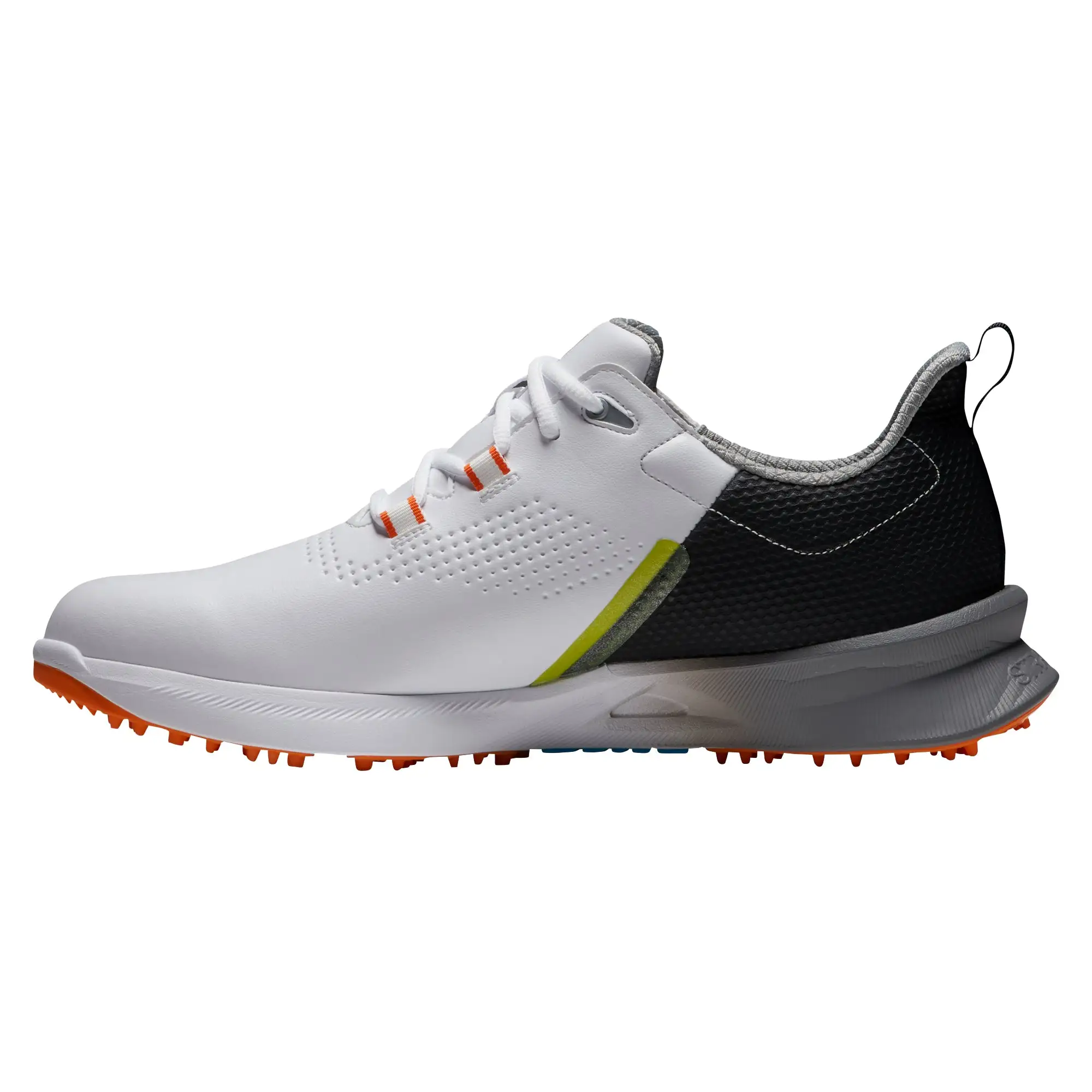 FootJoy Fuel White Black Mens Golf Shoes - Image 2