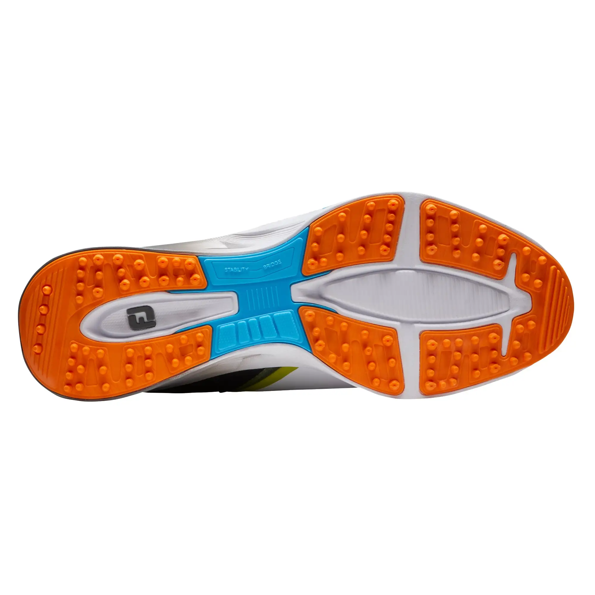 FootJoy Fuel White Black Mens Golf Shoes - Image 4