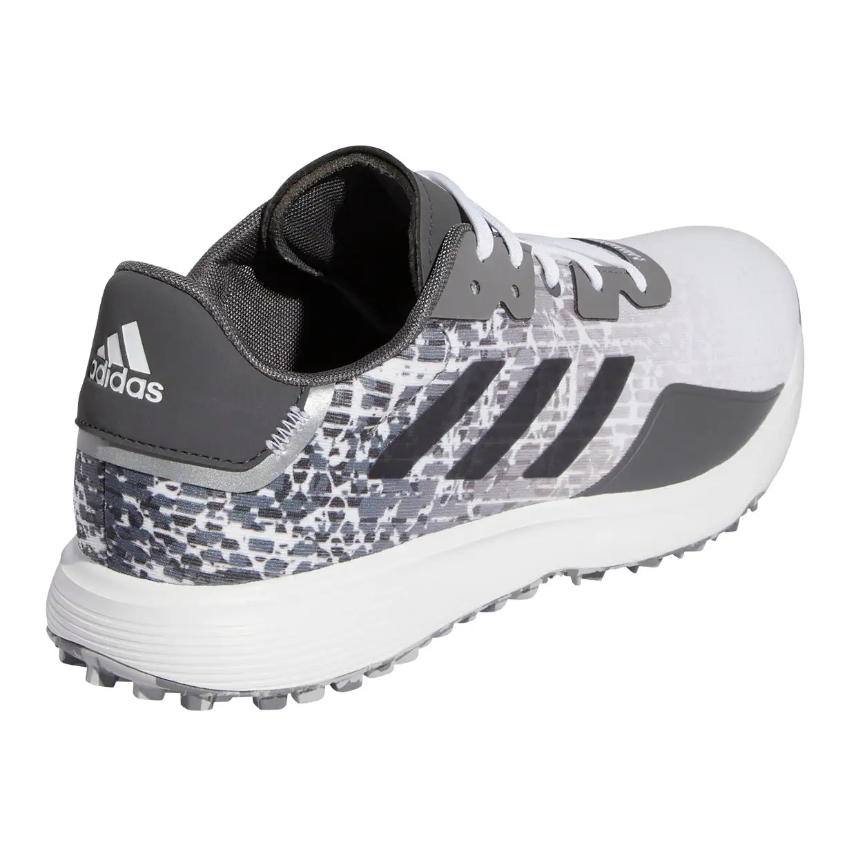 Adidas Golf Adidas S2G Spikeless White Mens Golf Shoes - Image 3