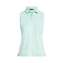 Polo Ralph Lauren RLX Ralph Lauren Tournament April Green Womens Sleeveless Golf Polo