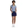 Polo Ralph Lauren RLX Ralph Lauren Printed Airflow Jersey Liberty Blue Womens Golf Polo