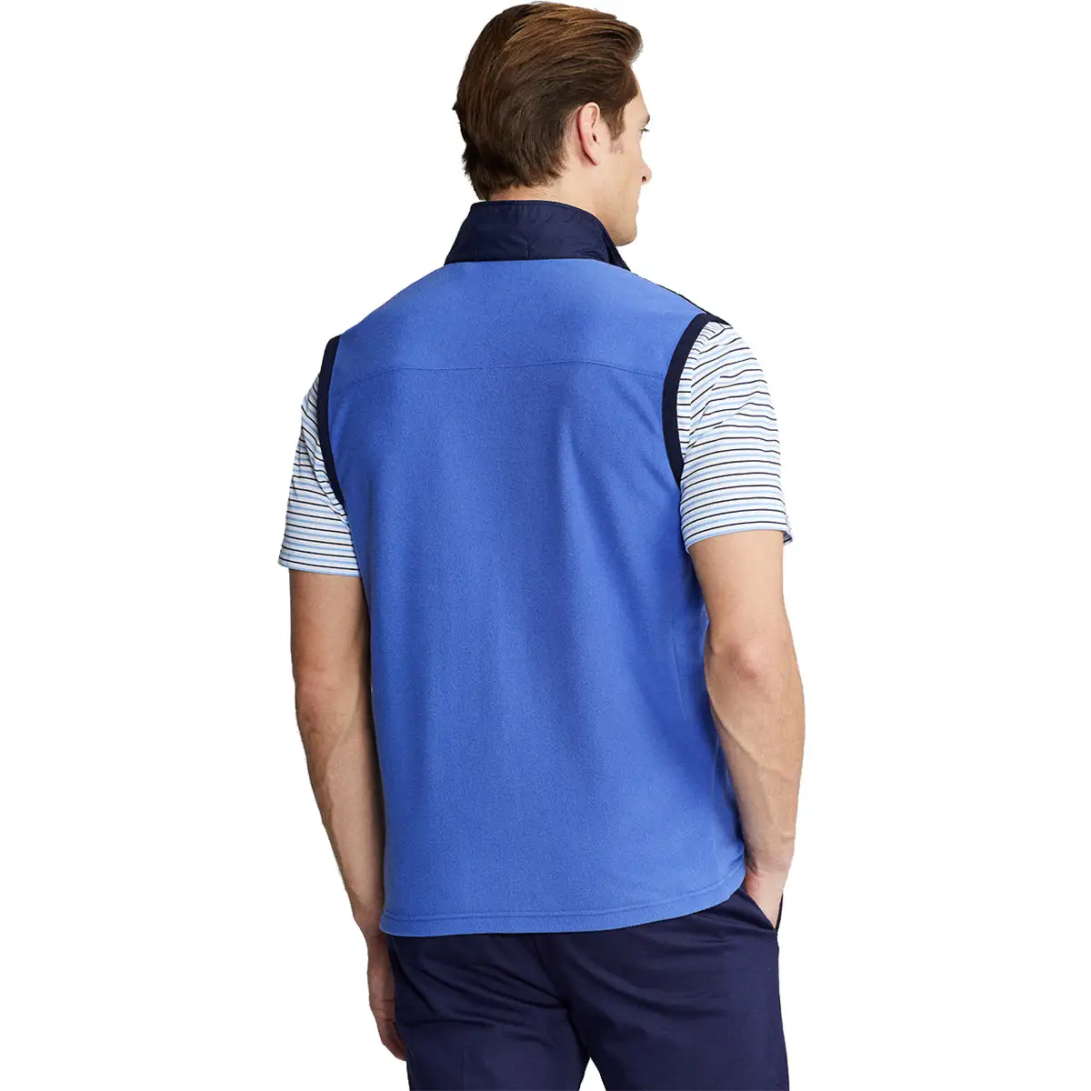 Polo Ralph Lauren RLX Ralph Lauren Tour Fleece Navy Mens Golf Vest - Image 2
