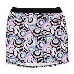 Polo Ralph Lauren RLX Ralph Lauren Printed Aim 15in Umbrella Black Womens Golf Skort