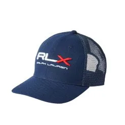 Polo Ralph Lauren RLX Ralph Lauren High Crown French Navy Mens Trucker Hat