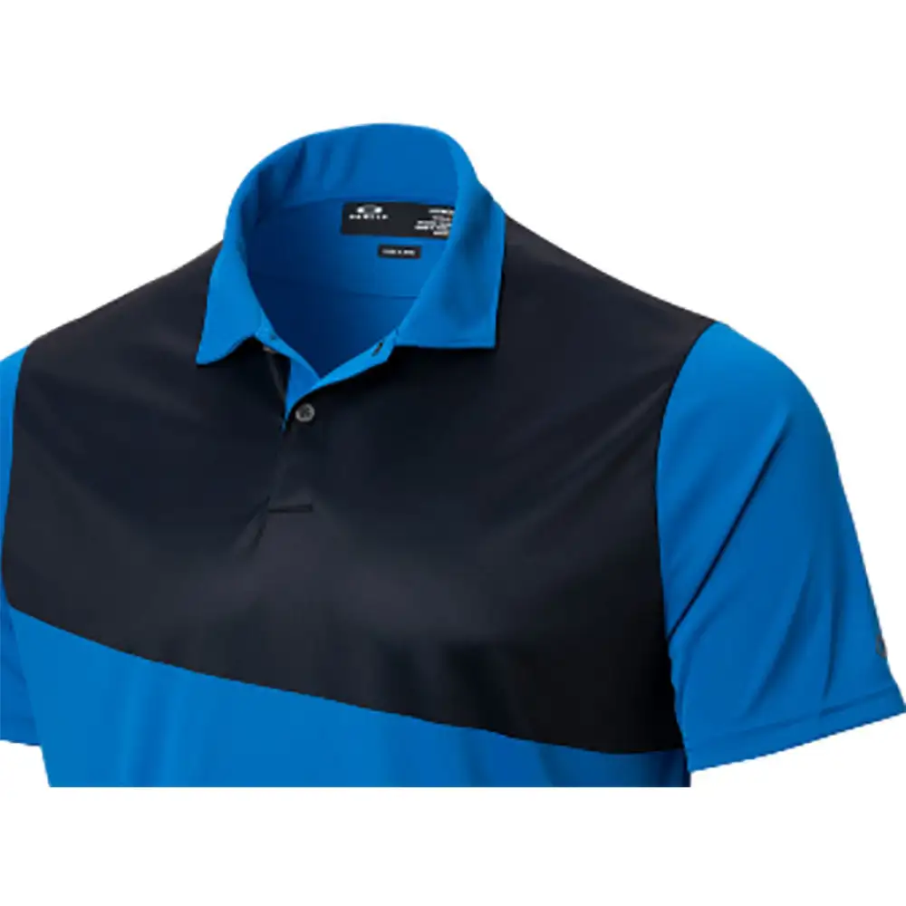 Oakley Divisional Color Block Mens Golf Polo - Image 2
