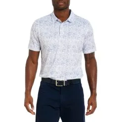 Robert Graham Beach Club Performance Knit Mens Golf Polo