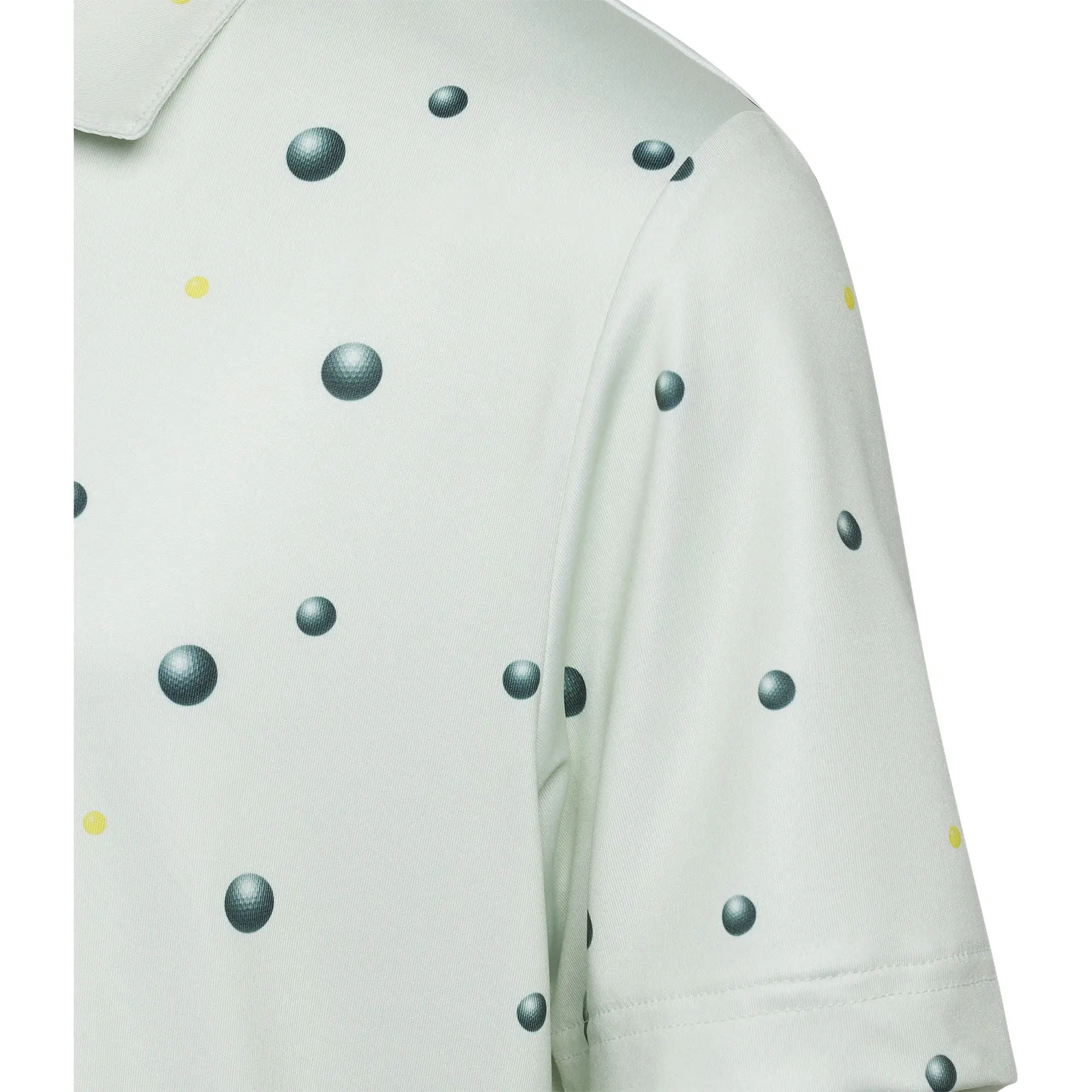 Adidas Golf Ball Print Boys Golf Polo - Image 2