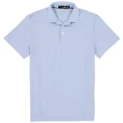 Polo Ralph Lauren RLX Ralph Lauren Tour Pique Elite Blue Mens Golf Polo
