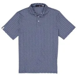 Polo Ralph Lauren RLX Ralph Lauren Lightweight Airflow Jersey Light Navy Mens Golf Polo