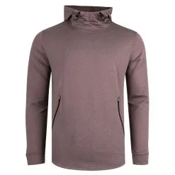 Swannies Ivy Plum Heather Mens Golf Hoodie