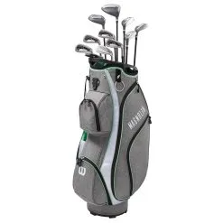 Wilson Golf Wilson Magnolia Gray-Mint Womens Cart Complete Golf Set