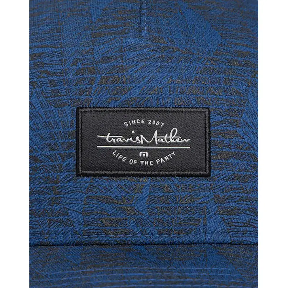 TravisMathew Mirrored Estate Blue Mens Hat - Image 3