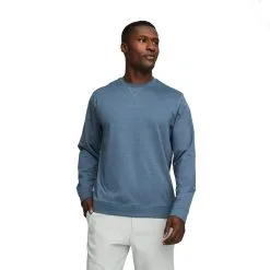 PUMA Golf Puma Cloudspun Heather Mens Crewneck Sweater