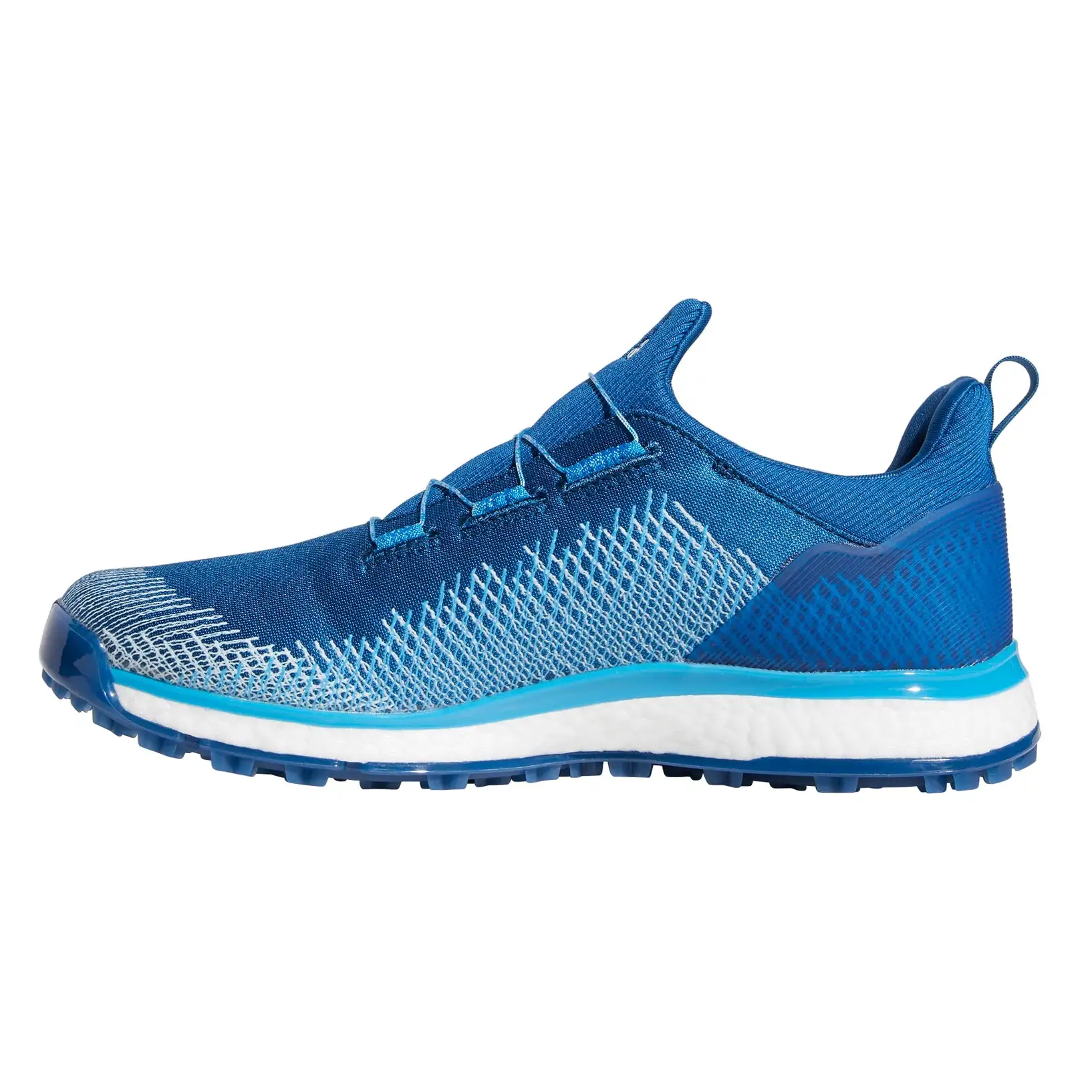 Adidas Golf Adidas Forgefiber BOA Blue Mens Golf Shoes - Image 2