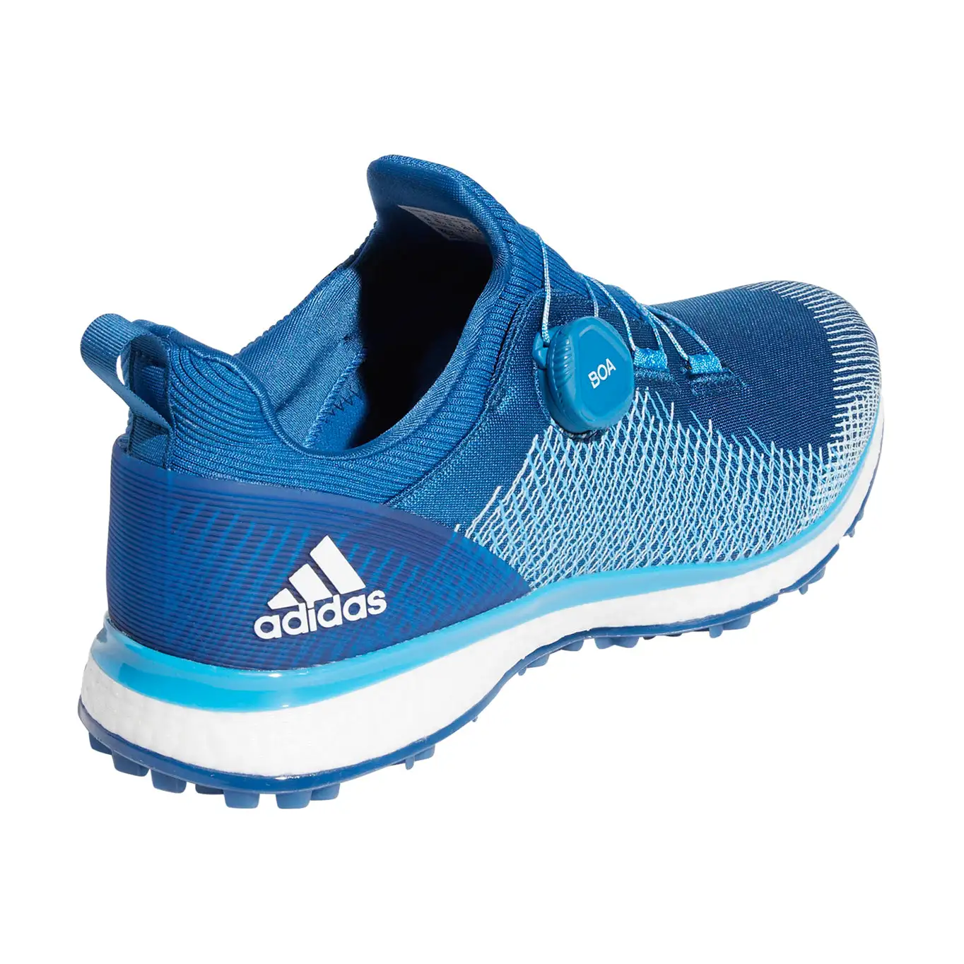 Adidas Golf Adidas Forgefiber BOA Blue Mens Golf Shoes - Image 3