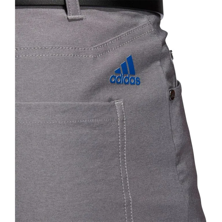 Adidas Golf Adidas Ultimate365 Heather Grey FIve Pocket Mens Golf Shorts - Image 4