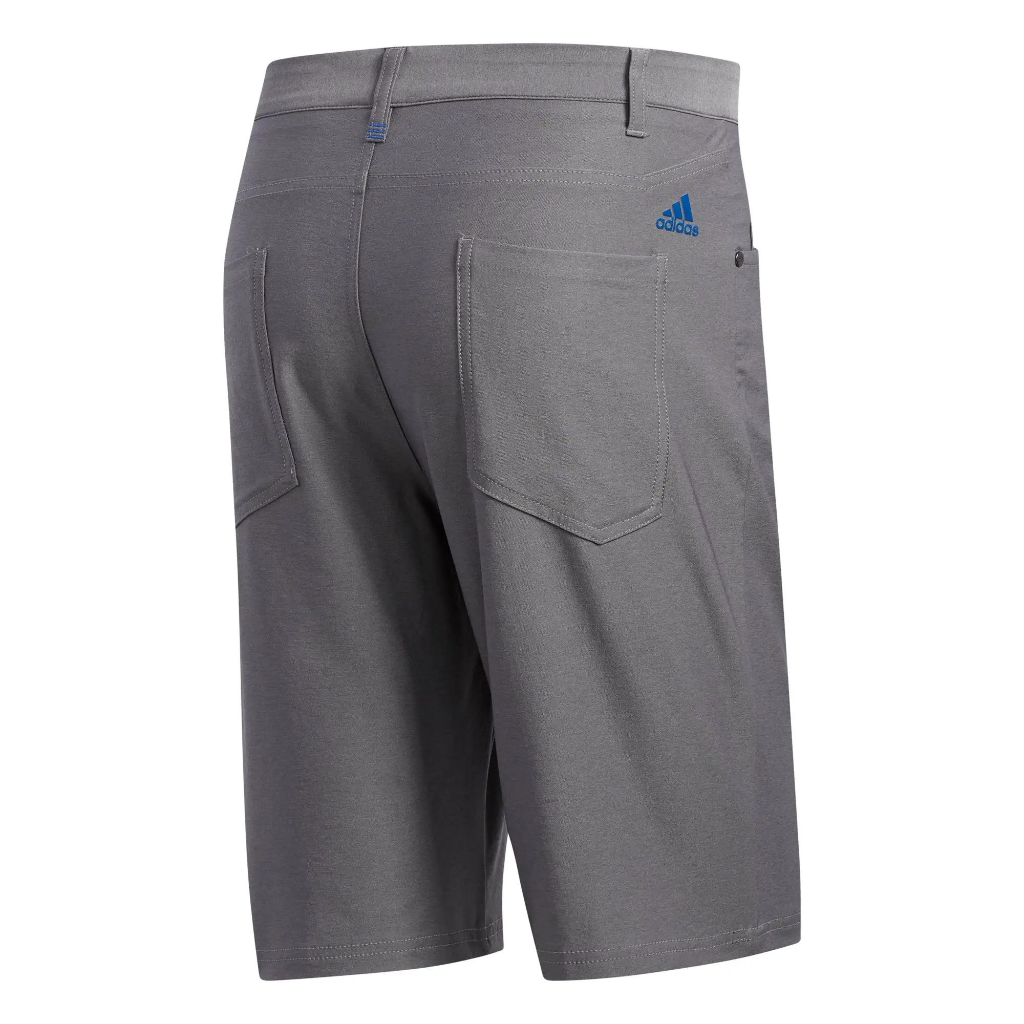 Adidas Golf Adidas Ultimate365 Heather Grey FIve Pocket Mens Golf Shorts - Image 6
