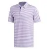 Adidas Golf Adidas Ultimate365 Two Color Stripe Mens Golf Polo