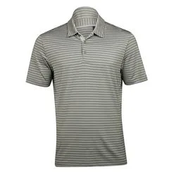 Adidas Golf Adidas Ultimate 2-Color Stripe Mens Golf Polo