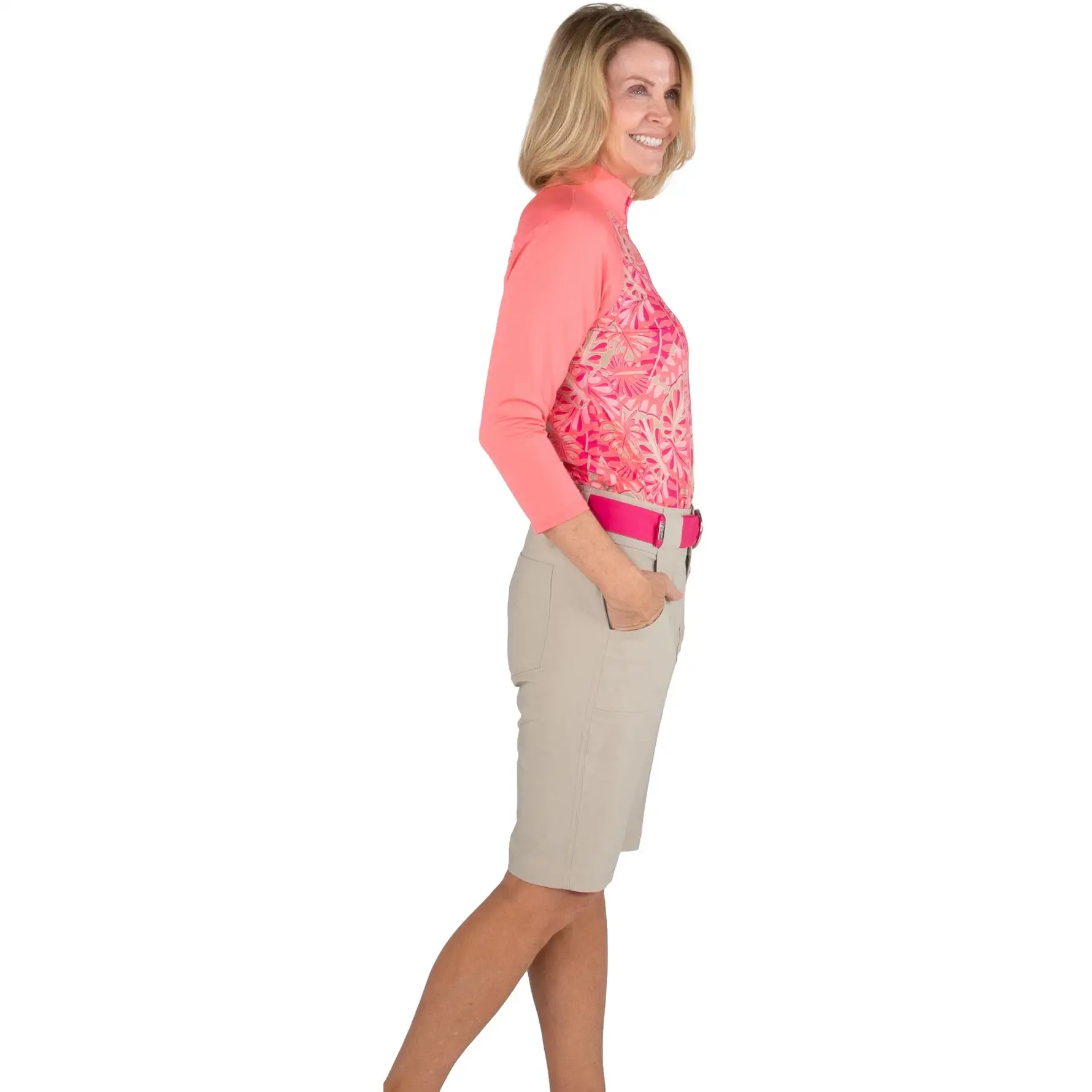 Jofit Bermuda 12in Womens Golf Shorts - Image 2