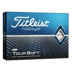 Titleist Tour Soft White Golf Balls - Dozen 2019