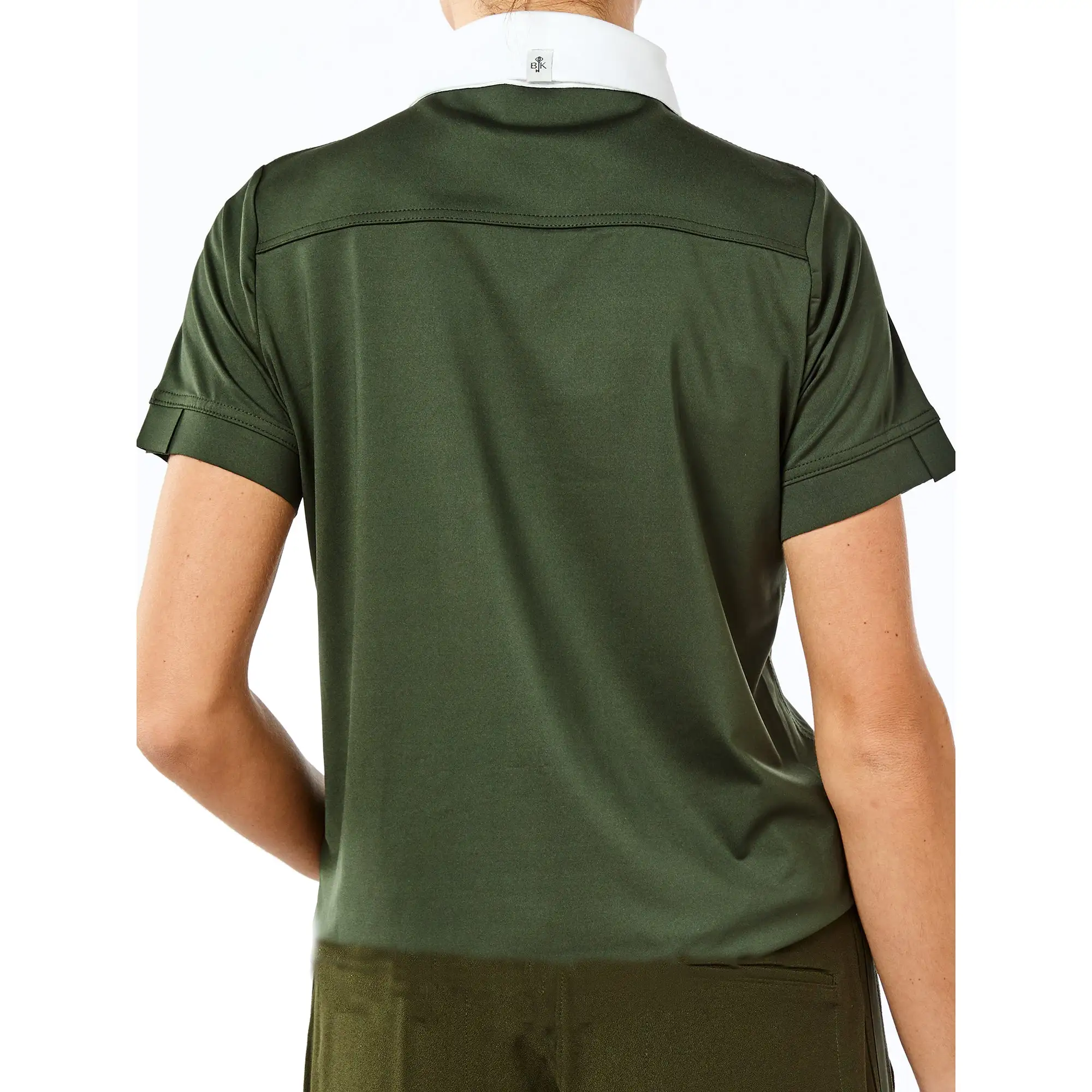 Belyn Key Contrast Womens Short Sleeve Golf Polo - Image 6