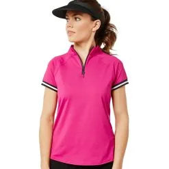 Belyn Key Sport Womens Short Sleeve Golf Polo